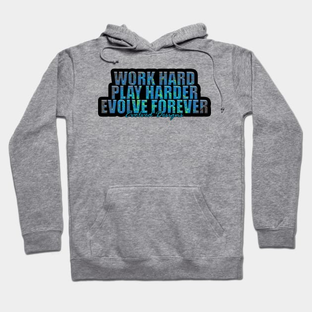 Evolve Forever ThermoGreen Seaflow Hoodie by Evolved Designs